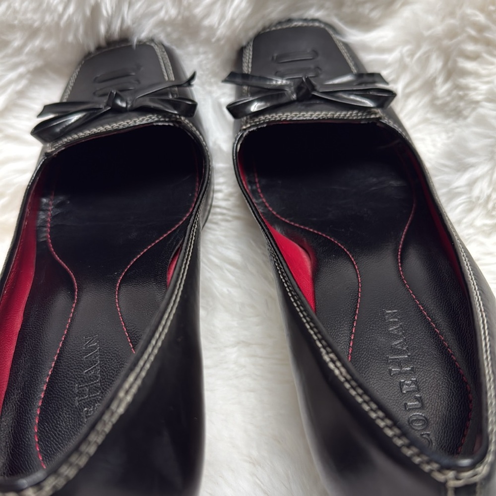 Black Cole Haan Dress Shoes (7AA) - Picture 10 of 13
